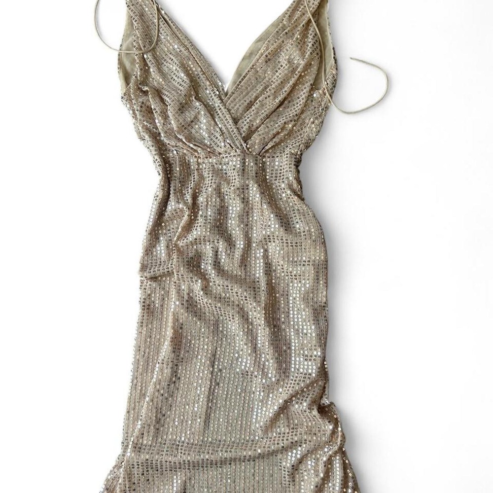 Zara sequin dress